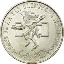 Moneda, México, 25 Pesos, 1968, Mexico, EBC, Plata, KM:479.1