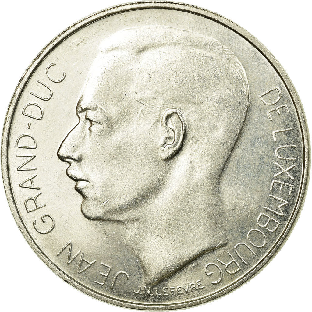 Coin, Luxembourg, Charlotte, 100 Francs, 1964, AU(55-58), Silver, KM:54