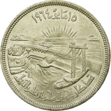 Coin, Egypt, 50 Piastres, 1964, AU(55-58), Silver, KM:407