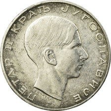 Monnaie, Yougoslavie, Petar II, 50 Dinara, 1938, SUP, Argent, KM:24