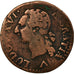 Moeda, França, Louis XVI, Liard, Liard, 1781, Lille, F(12-15), Cobre