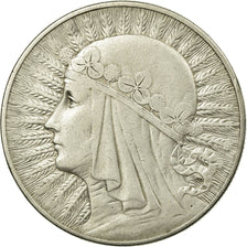 Monnaie, Pologne, 10 Zlotych, 1933, Warsaw, TTB, Argent, KM:22