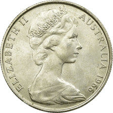 Coin, Australia, Elizabeth II, 50 Cents, 1966, AU(55-58), Silver, KM:67