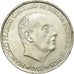 Coin, Spain, Caudillo and regent, 100 Pesetas, 1966, AU(55-58), Silver, KM:797