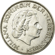 Coin, Netherlands, Juliana, 2-1/2 Gulden, 1960, AU(50-53), Silver, KM:185