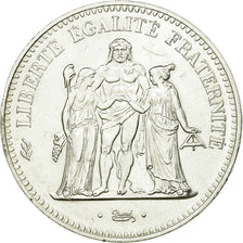 Münze, Frankreich, Hercule, 50 Francs, 1974, Avers 20 francs, VZ+, Silber
