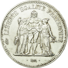 Münze, Frankreich, Hercule, 50 Francs, 1974, Avers 20 francs, VZ+, Silber