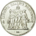 Münze, Frankreich, Hercule, 50 Francs, 1974, Avers 20 francs, VZ+, Silber