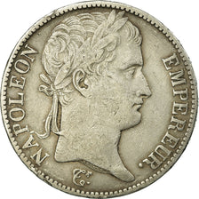 Moneta, Francia, Napoléon I, 5 Francs, 1811, Bayonne, MB+, Argento, KM:694.9