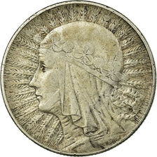 Monnaie, Pologne, 5 Zlotych, 1933, Warsaw, TTB, Argent, KM:21