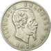 Coin, Italy, Vittorio Emanuele II, 5 Lire, 1870, Milan, EF(40-45), Silver,KM 8.3
