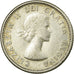 Coin, Canada, Elizabeth II, 10 Cents, 1959, Ottawa, EF(40-45), KM 51