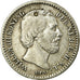 Coin, Netherlands, William III, 10 Cents, 1890, EF(40-45), Silver, KM:80