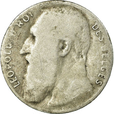 Moneta, Belgia, 50 Centimes, 1901, VF(20-25), Srebro, KM:50