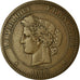 Munten, Frankrijk, Cérès, 10 Centimes, 1895, Paris, ZF, Bronze, KM:815.1