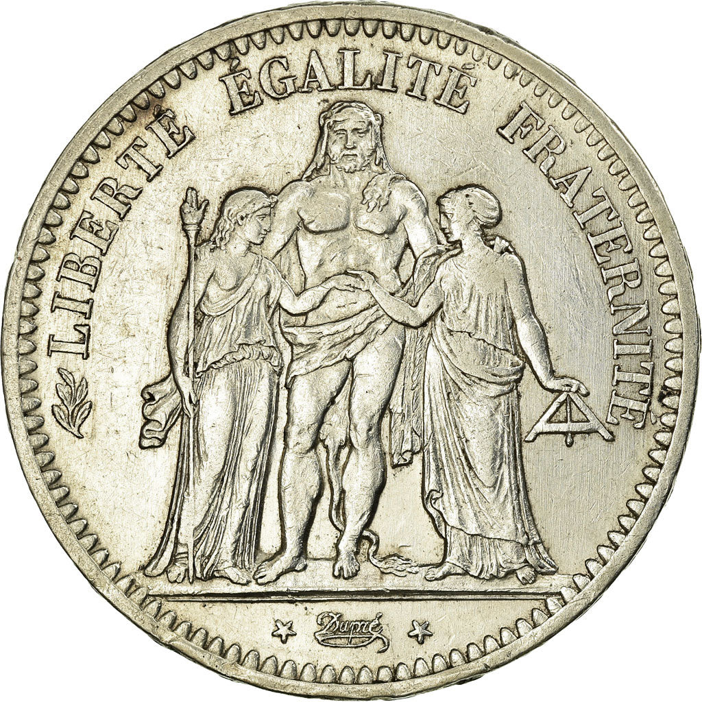 Coin, France, Hercule, 5 Francs, 1849, Paris, AU(50-53), Silver, KM:756.1