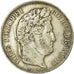 Coin, France, Louis-Philippe, 5 Francs, 1832, Lyon, VF(30-35), Silver, KM:749.4