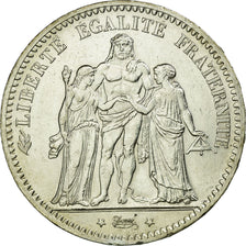 Monnaie, France, Hercule, 5 Francs, 1876, Paris, TTB+, Argent, Gadoury:745a