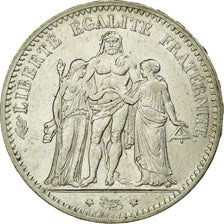 Coin, France, Hercule, 5 Francs, 1875, Paris, AU(50-53), Silver, KM:820.1