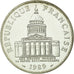 Coin, France, Panthéon, 100 Francs, 1989, Paris, MS(65-70), Silver, KM:951.1