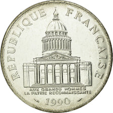 Coin, France, Panthéon, 100 Francs, 1990, Paris, MS(65-70), Silver, KM:951.1