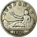 Coin, Spain, Provisional Government, Peseta, 1870, Madrid, VF(30-35), Silver