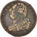 Moneda, Francia, 2 sols françois, 2 Sols, 1792, Paris, MBC, Bronce, KM:603.1