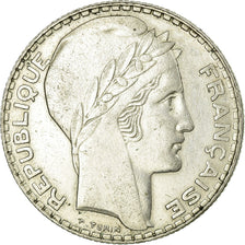 Coin, France, Turin, 10 Francs, 1939, Paris, EF(40-45), Silver, KM:878