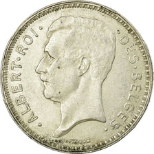Coin, Belgium, 20 Francs, 20 Frank, 1934, EF(40-45), Silver, KM:103.1