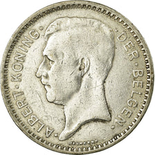 Coin, Belgium, 20 Francs, 20 Frank, 1934, EF(40-45), Silver, KM:104.1