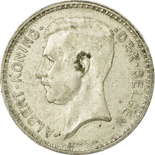 Coin, Belgium, 20 Francs, 20 Frank, 1934, EF(40-45), Silver, KM:104.1