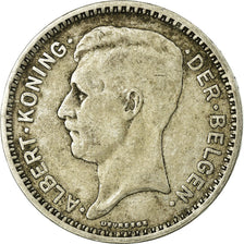 Coin, Belgium, 20 Francs, 20 Frank, 1934, EF(40-45), Silver, KM:104.1