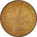 Allemagne, République Fédérale, 10 Pfennig 1950 G (Karlsruhe), KM 108