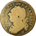 Moneda, Francia, 12 deniers françois, 1792, La Rochelle, BC, KM 600.6