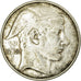 Moeda, Bélgica, 20 Francs, 20 Frank, 1950, EF(40-45), Prata, KM:140.1