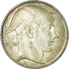 Coin, Belgium, 20 Francs, 20 Frank, 1950, EF(40-45), Silver, KM:140.1