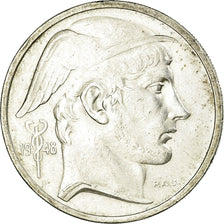 Coin, Belgium, 50 Francs, 50 Frank, 1948, EF(40-45), Silver, KM:137