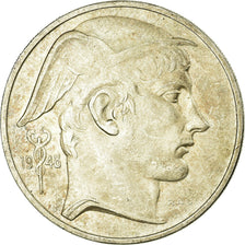 Coin, Belgium, 50 Francs, 50 Frank, 1948, EF(40-45), Silver, KM:136.1