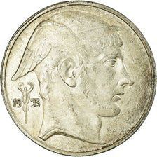 Münze, Belgien, 20 Francs, 20 Frank, 1953, VZ, Silber, KM:141.1