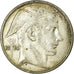 Moneda, Bélgica, 20 Francs, 20 Frank, 1954, MBC, Plata, KM:140.1