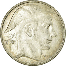 Coin, Belgium, 20 Francs, 20 Frank, 1949, EF(40-45), Silver, KM:140.1