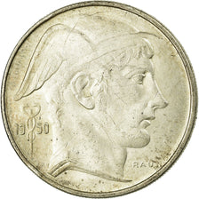 Coin, Belgium, 20 Francs, 20 Frank, 1950, EF(40-45), Silver, KM:140.1
