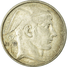 Coin, Belgium, 20 Francs, 20 Frank, 1950, EF(40-45), Silver, KM:140.1