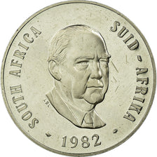 Coin, South Africa, 50 Cents, 1982, Proof, MS(65-70), Nickel, KM:114