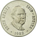 Coin, South Africa, 50 Cents, 1982, Proof, MS(65-70), Nickel, KM:114