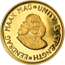 Coin, South Africa, 2 Rand, 1982, Proof, MS(65-70), Gold, KM:64