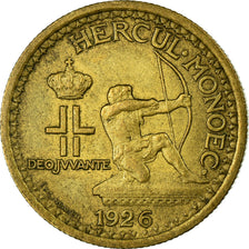 Coin, Monaco, Louis II, 50 Centimes, 1926, EF(40-45), Aluminum-Bronze, KM:113