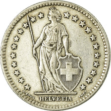 Coin, Switzerland, 2 Francs, 1944, Bern, EF(40-45), Silver, KM:21