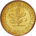 Coin, GERMANY - FEDERAL REPUBLIC, 5 Pfennig, 1984, Karlsruhe, MS(63), Brass Clad