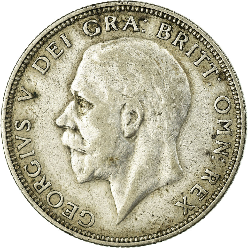 Coin, Great Britain, George V, Florin,Two Shillings,1936,EF(40-45),Silver,KM 834